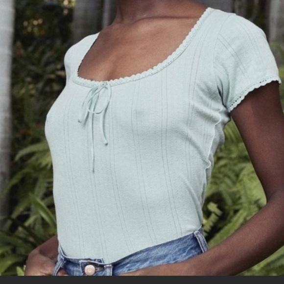 Doen Tops - DOEN Brigitte Tee in Malibu June